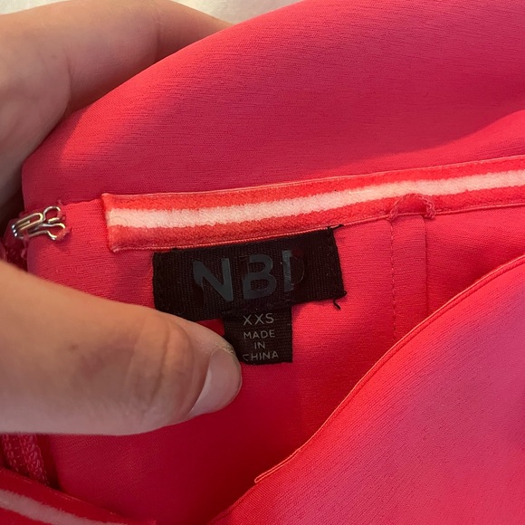 NDB Pink Ferreira Mini Dress from Revolve - Picture 4 of 5